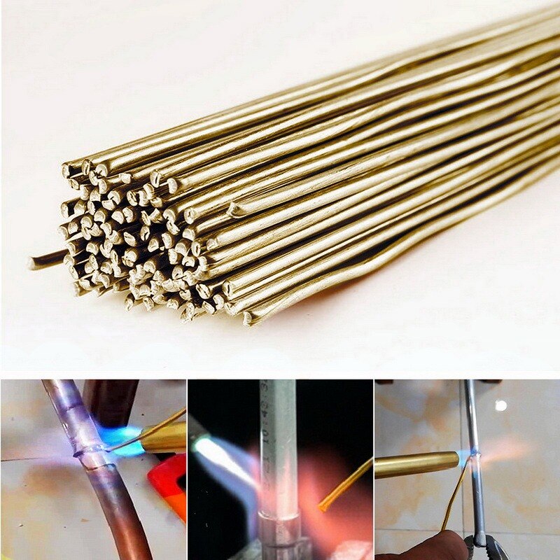 5/10pcs Gold Silver Welding Rod Soldering Wire Low Melting Point Silver Welding Rod Metal Soldering Rod For Jewelry Making