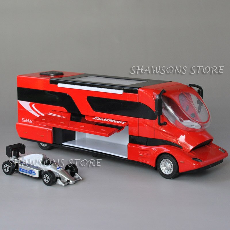 1:50 MODELLINI di LUSSO MODELLO di camper GIOCATTOLI TIRARE INDIETRO ELEMMENT PALAZZO camper furgone replica SUONO LUCE