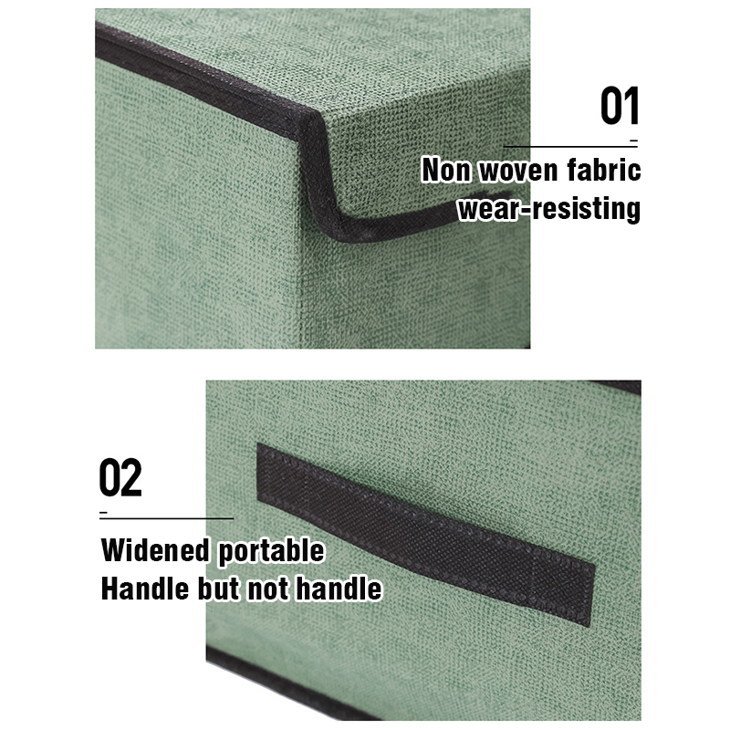 Caja de almacenamiento plegable, caja de almacenamiento portátil a prueba de polvo para ropa y artículos diversos, caja de almacenamiento plegable con edredón, bolsa de almacenamiento de ropa