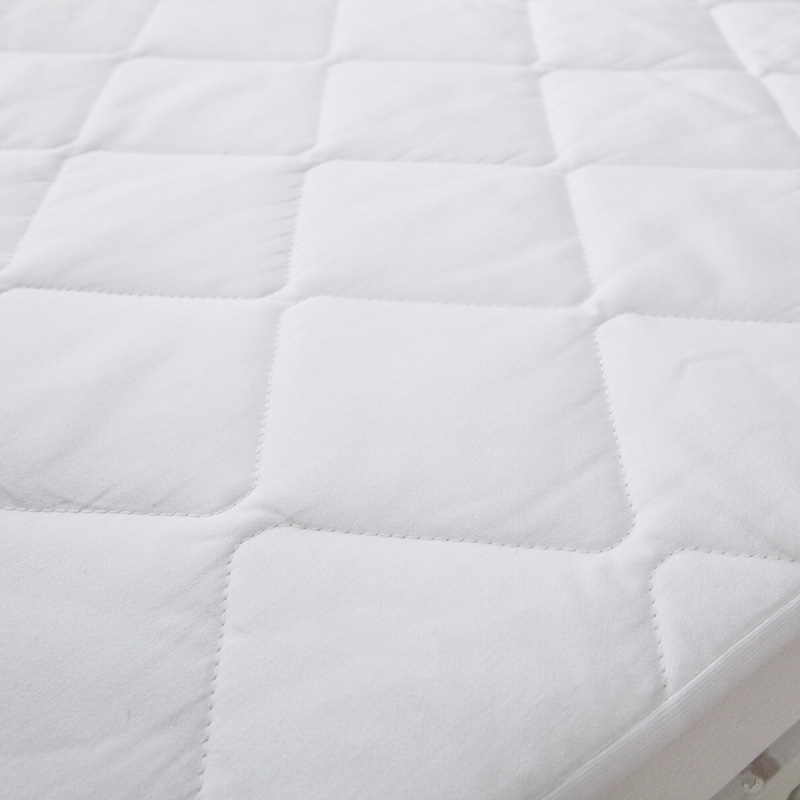 Baby vandtæt madras sengetøj børstet stof quiltet madrasbeskytter åndbar madraspude anti midestøv