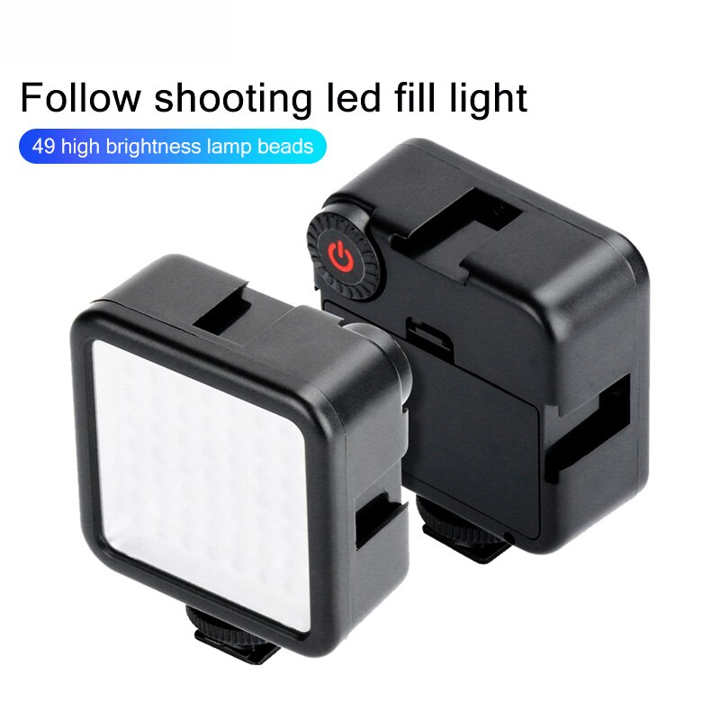 LED Live Fill Light Phone Camera Beauty Photography Light Phones Photo Lighting Exterior Video Handheld Portable Macro Shooting