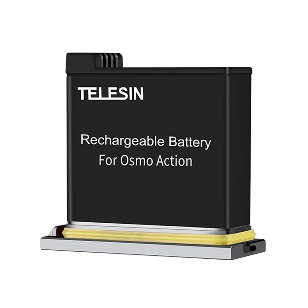 TELESIN 2 Pack Batterie + 3 Schlüssel Batterie Clever Ladegerät 2 TF Karte Lagerung Kasten für DJI OSMO Aktion Kamera zubehör