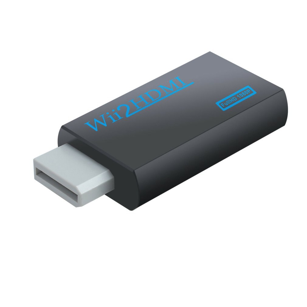 to HDMI Converter with 5ft High Speed HDMI Cable Wii2hdmi Adapter for Wii Wii AV Multi Out Plug DVI Black Male-female Below 2W