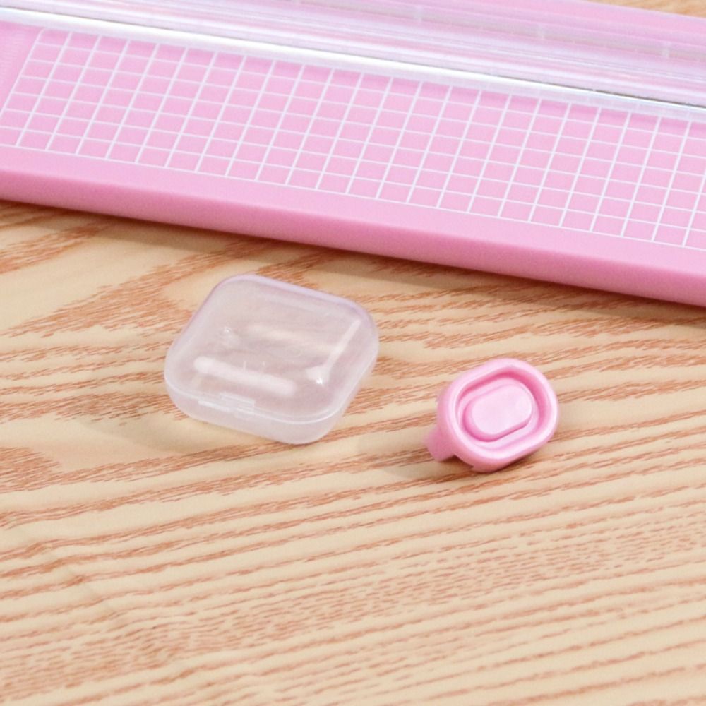 Tweeweg papiersnijmachine draagbare kleine fotosnijmachine scrapbook kantoorbenodigdheden papiersnijder: Blauw