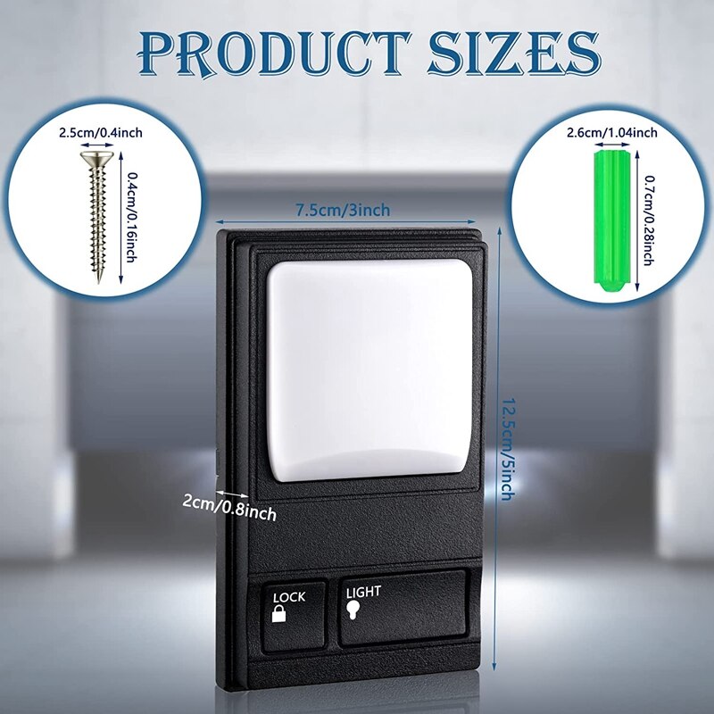 2Pcs Multi-Function Control Panel Replacement Panel Wall Keypad Button For 78LM 81LM 371LM 971LM Garage Door Opener