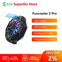Black Shark-enfriador FunCooler 2 Pro para teléfono móvil, Original, para Poco X3, F3, M3,Xiaomi Redmi Note 10,Redmagic 6,ROG 5