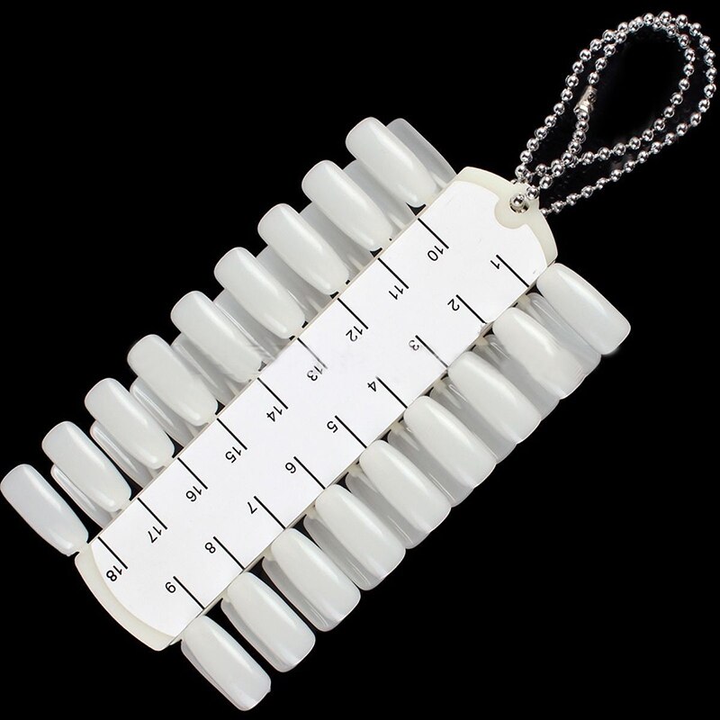 36 stuks nail art displaybord acryl oefenkleuren nagellakkaart displaypalet diy display nepnagels nail art tips plaat  k9 f 2