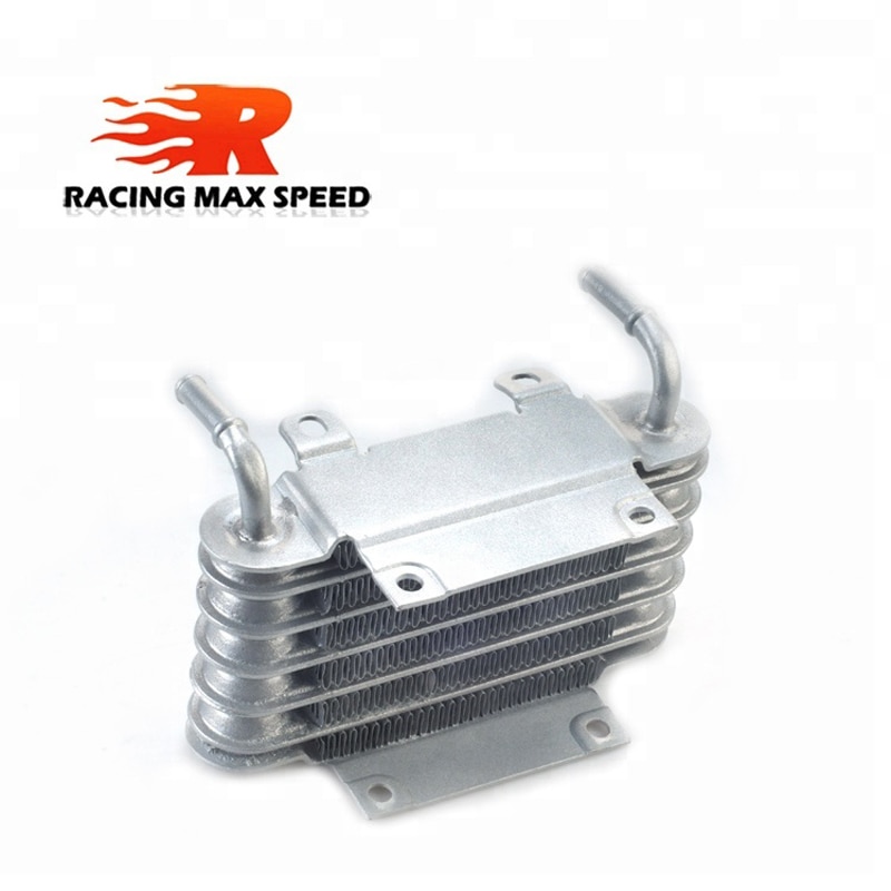 Universal Motorcycle cooling Small Oil Cooler silver SO-01