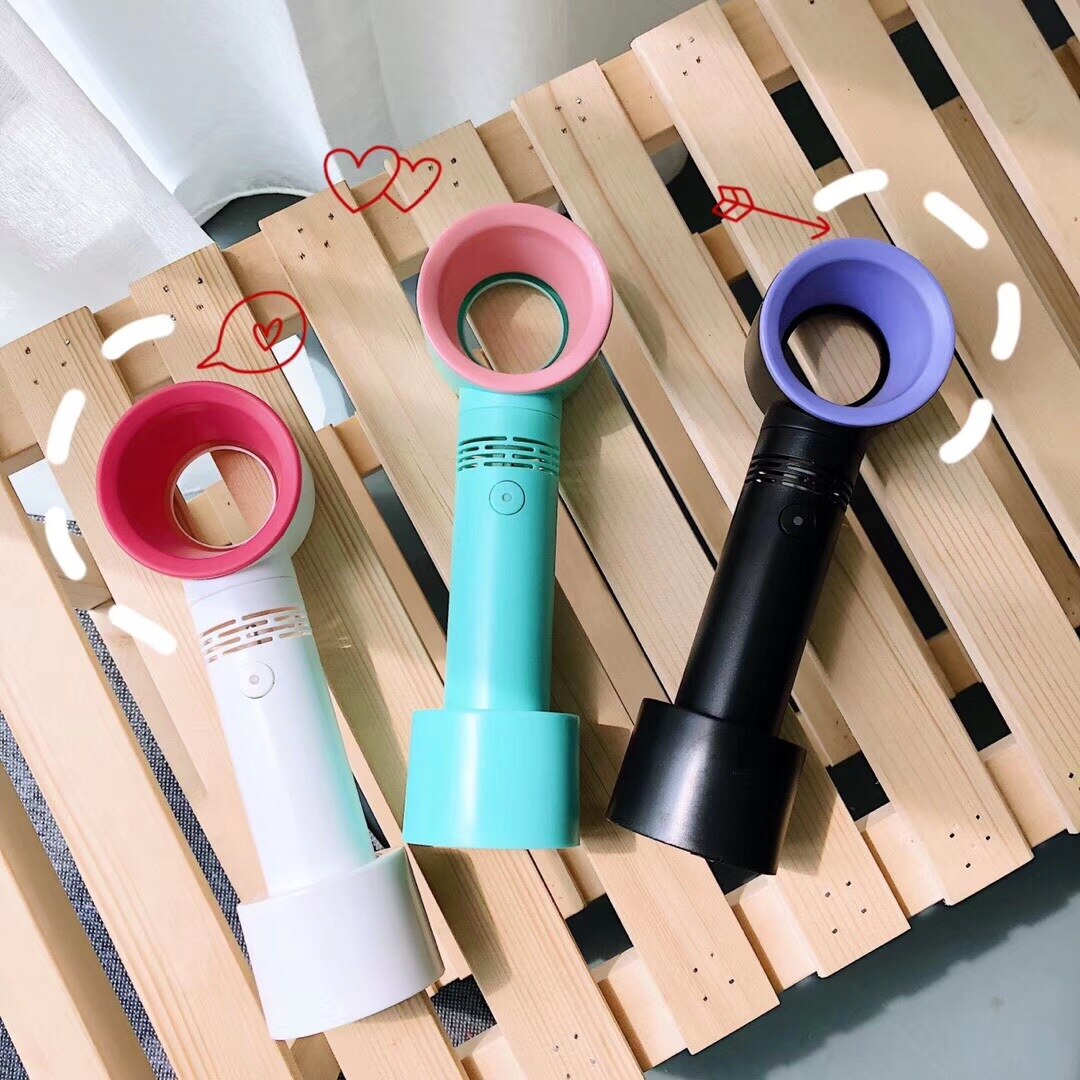 Bladeless Ventilator - USB Oplaadbaar - 3 Snelheden - Draagbare Mini Airconditioner Koeler