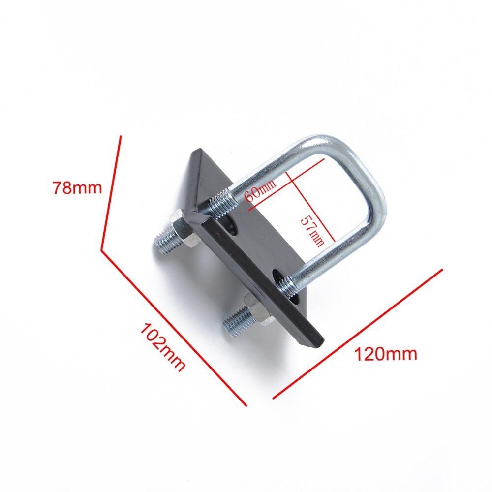 1PC Trailer Hitch Stabilizer Portative Durable Effective Utility Fixator for Van Truck SUV Trailer