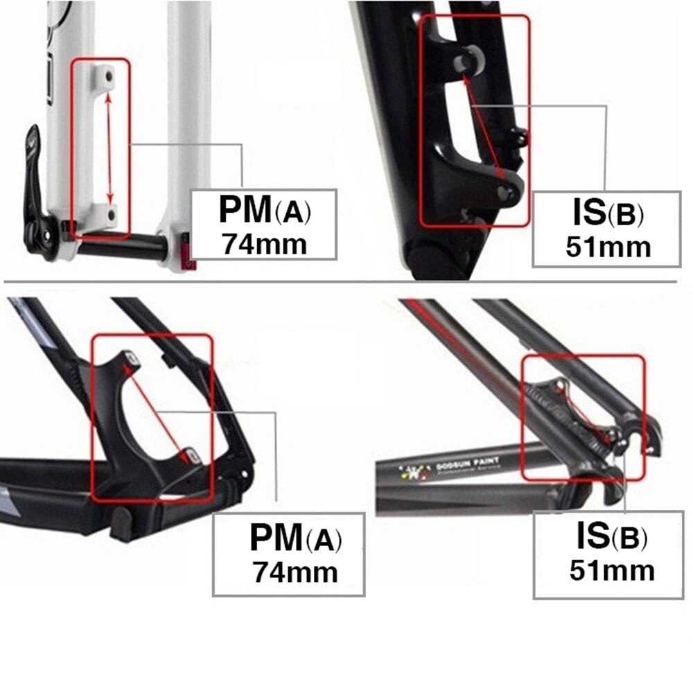 Ztto Mtb Fiets Schijfrem Mount Adapter Ultralight Beugel Is Pm Ab Om Pm Een Schijfrem Adapter Voor 140 160 180 203Mm Rotor