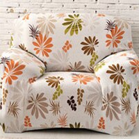 Housse extensible universelle pour canapé et fauteuil, avec accoudoir, pour salon, SC007: 14