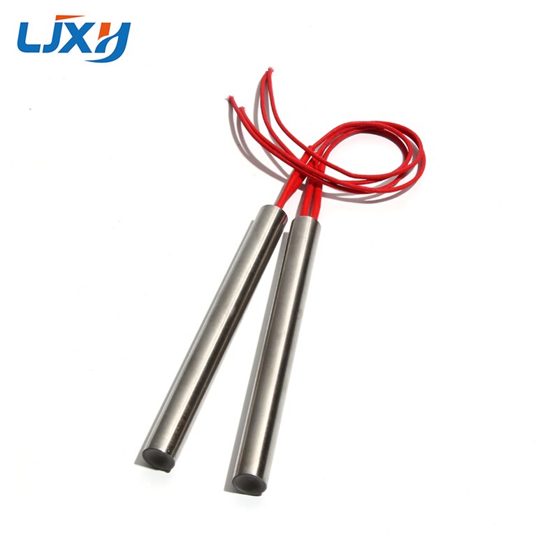 LJXH 2 pièces 20mm 80 ~ 150mm tube de chauffage électrique cylindrique radiateur tubulaire SUS tige à une extrémité 110V/220V/380V 400/420/500/600/750W