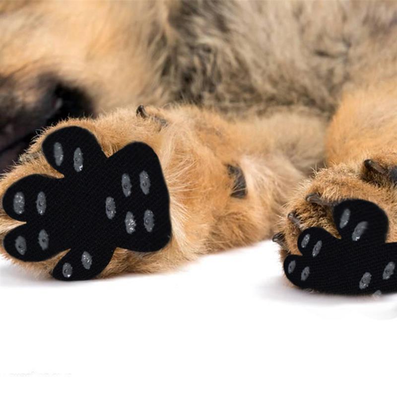 4pcs/set Dog Paw Protection Pads Anti Slip Pet Paw Protector Self Adhesive Dog Paw Stickers Dog Supplies
