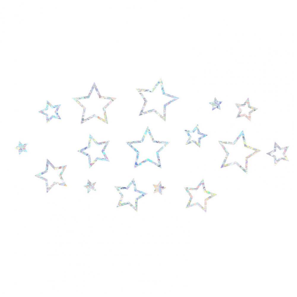 Langdurige 1 Set Mode Scheurbestendig Zon Catcher Raamstickers Multicolor Sticker Decal Innovatieve Voor Woonkamer: O