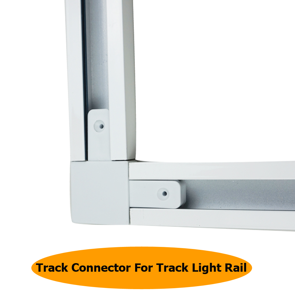 GAAN OCEAAN Track Connector Connectors 2 Draad Spoor Rail Connector Hoek Rechte Tracks Lighitng Armatuur Onderdelen Connectors