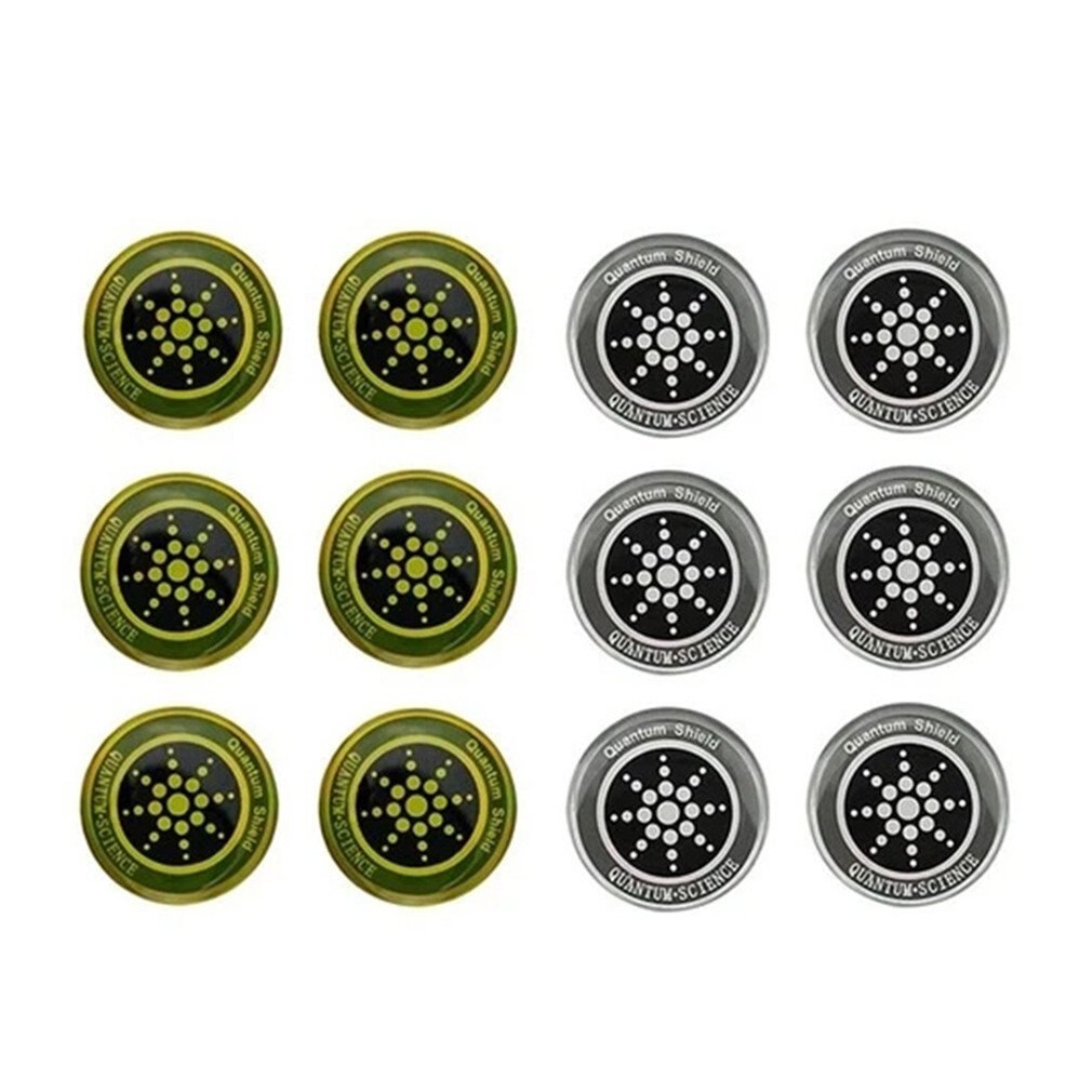 from EMF Fusion Excel Anti-radiation 6pcs Shield Sticker Mobile Phone Sticker Flim for Cell Phone Anti Radiation Protection 28mm