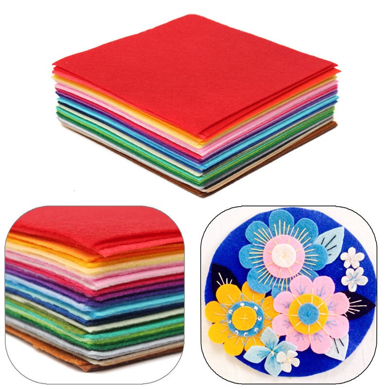 Vilt Stof Vel - 50x40cm - Polyester - Patchwork - voor DIY Knutselen