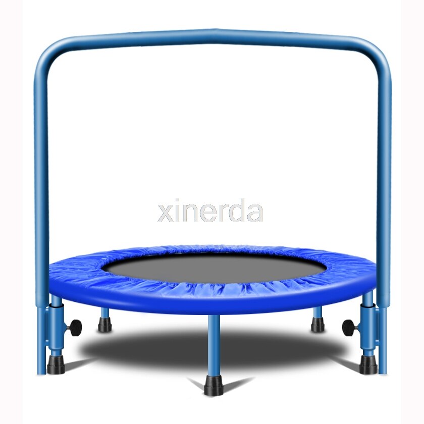 Trampoline avec poignée, 91cm, pour enfants, bébé, Fitness, intérieur/extérieur, saut à l&#39;élastique, entraînement Cardio