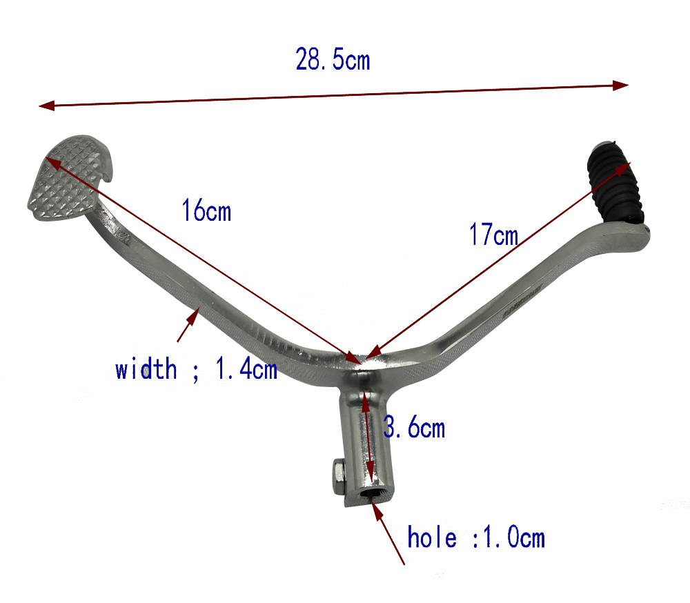 Z005 CG125 Motorcycle Gear Change Pedal Gear Shift Lever CG 125 Shifter Changer Suzuki 125CC Front and Rear Shift Lever