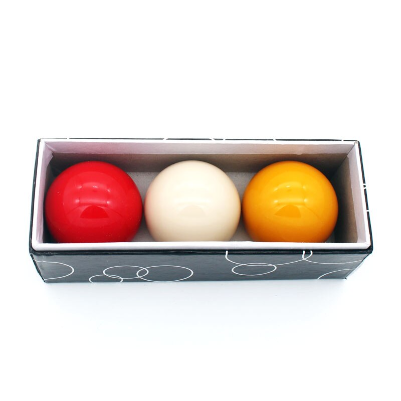 Premium Resin Material Carom Ball 3 Pieces Billiard Ball 61.5mm