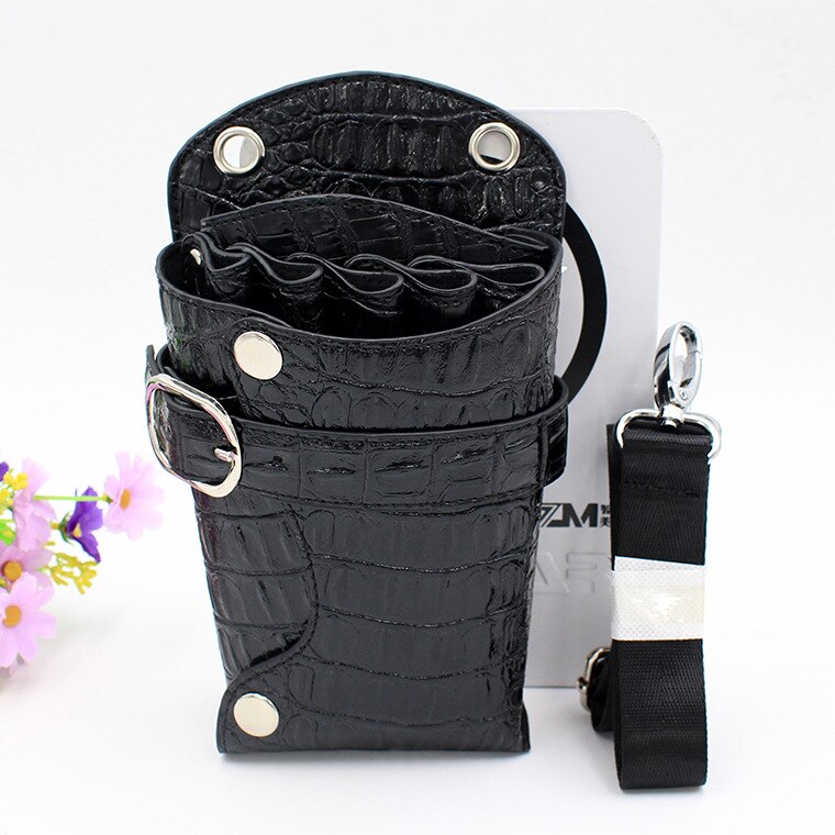 Professionale forbici del pacchetto di fanny parrucchiere kit animale domestico toelettatore forbici borsa: Q23A3