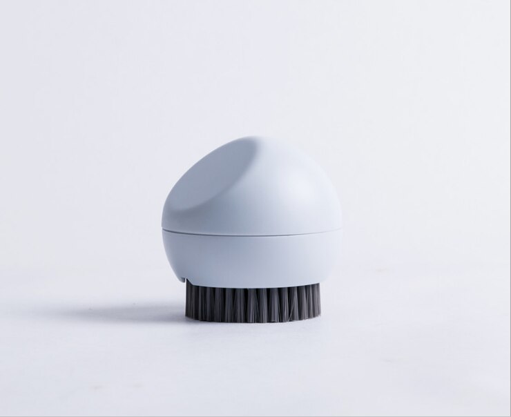 Silicone Dishwasher Cleaning Brush Scrubbers Kitchen Washing Tools Accessories: Gray