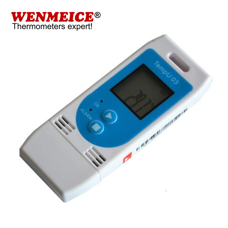 Data Logger Multi-use USB Temperature Datalogger Reusable TEMP Recorder With 32000 Record For Logistics Cold Chain