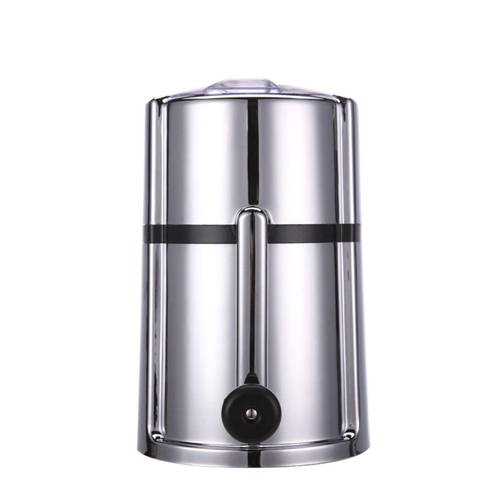 Ice Crusher Roestvrij Staal Handmatige Mini Ice Scheerapparaten Chopper Handleiding Sneeuw Cone Smoothie Maker Ice Blok Breaking Machine