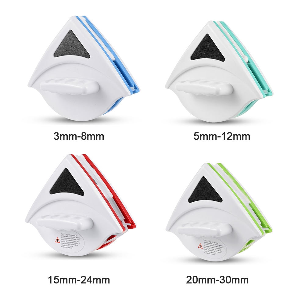 Double Side Magnetic Window Cleaner Brush for Washing Windows Glass Cleaning Household Wash Window Wiper Magnet Glass Cleaner