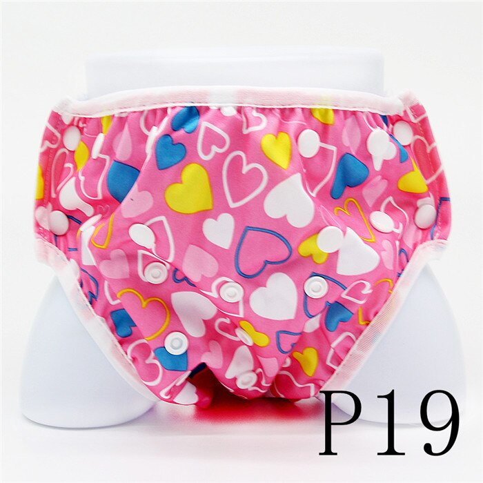 Goodbum Swim Diaper For Baby Waterproof Spa Swimming Nappies Washable Size Adjustable Cute Cloth Diaper Pant: P19