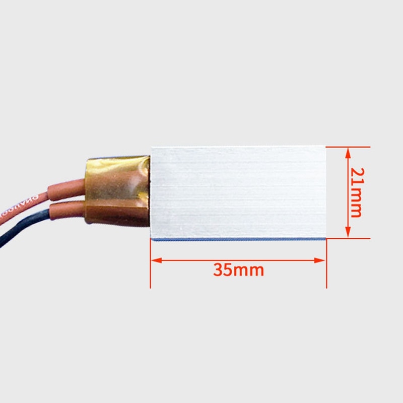 Courant alternatif 12V 220 degrés Thermostat PTC plaque chauffante électrique plaque chauffante encensoir cheveux isolation