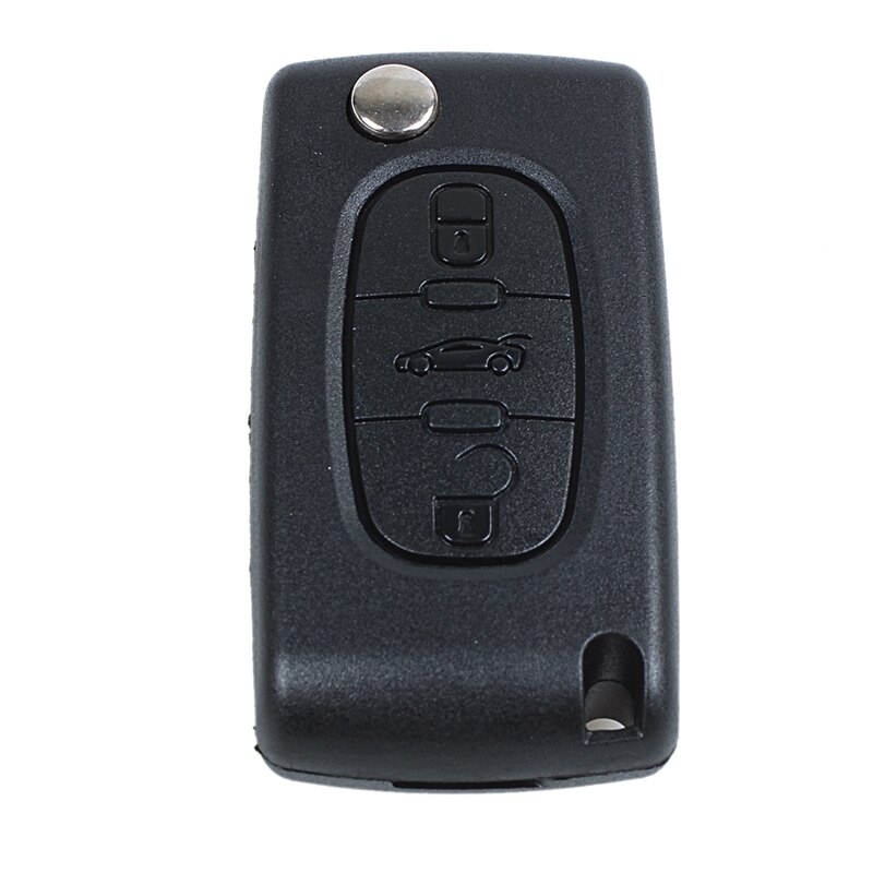 Fjernbetjening til peugeot 407 og 407 sw foldbare 3 knapper: Default Title