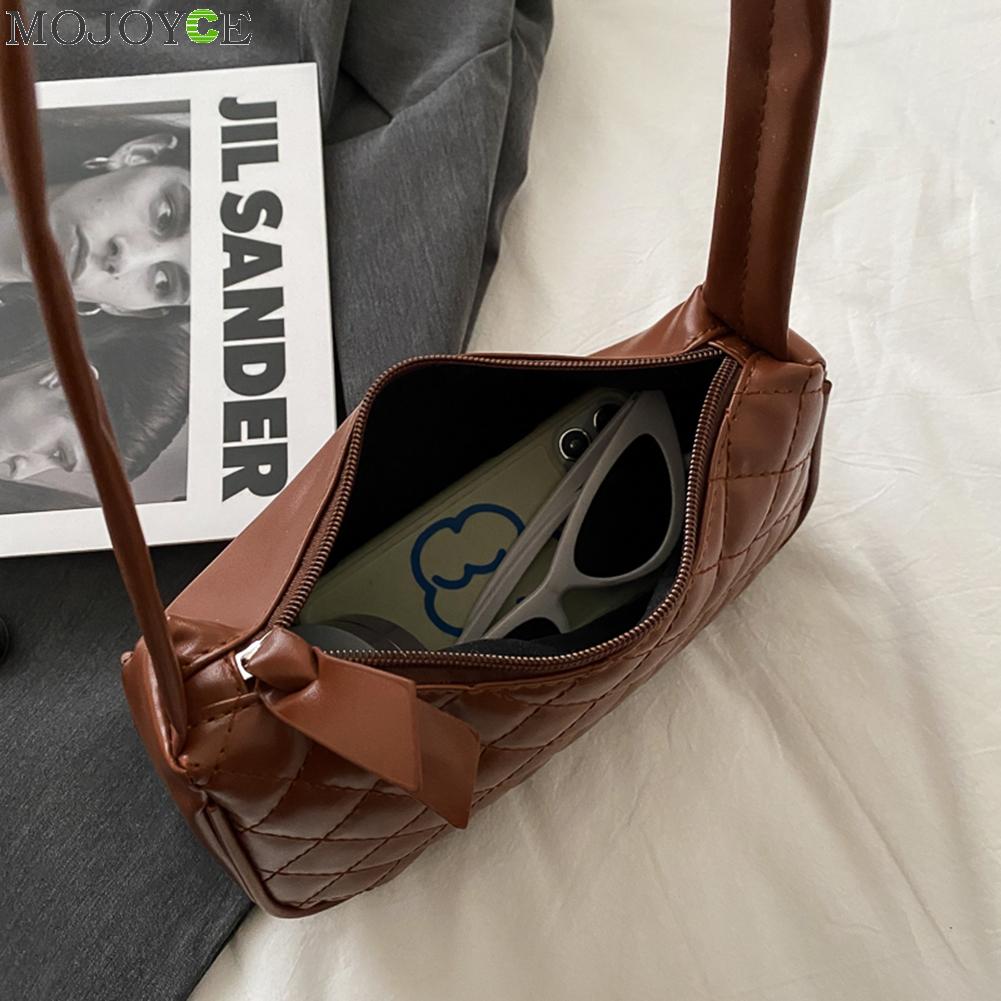 Einfach Umhängetaschen Unterarm Schulter Umhängetasche PU Leder Weiche Taschen Dame Kette Reise Kleine Handtaschen für Frauen