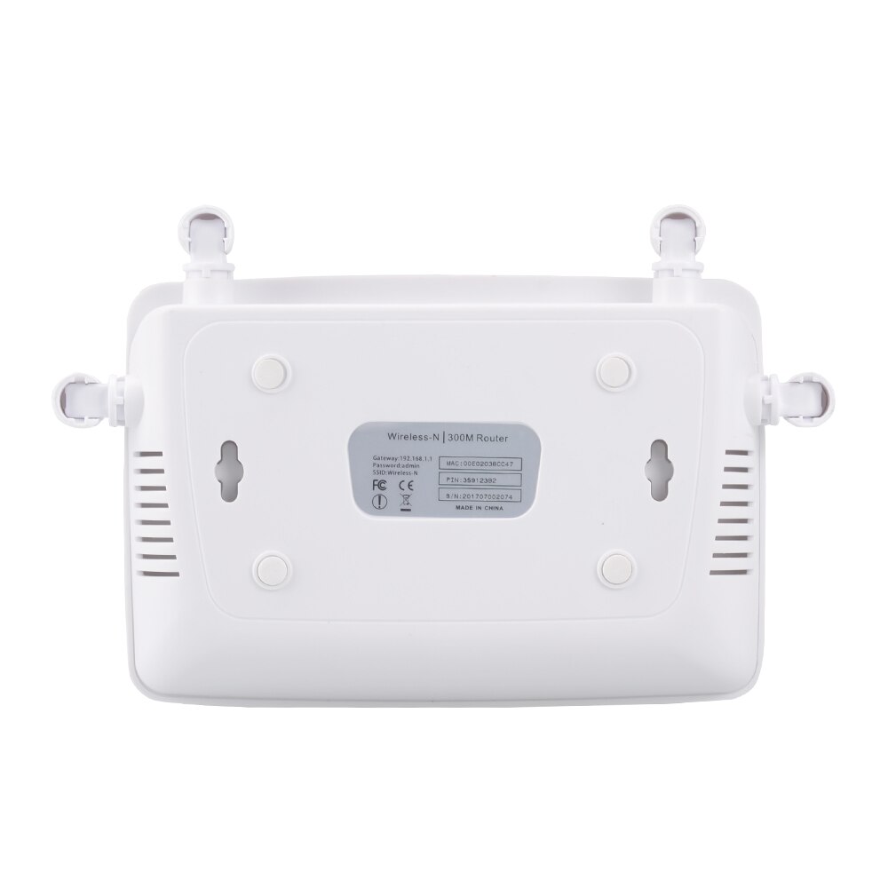300Mbps kabellos WiFi Router PIXLINK WR08 Englisch Firmware Wi-fi Verstärker Booster 5Häfen RJ45 802,11 N Einfach installieren für hause Weiß