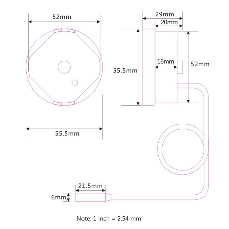 0-120℃ Dial Capillary Thermometer Water Heater Temperature Tester 1.1m Sensor