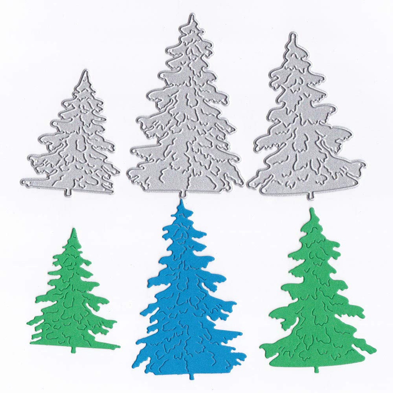 Meilleur 6 pièces Scrapbooking découpe gaufrage Machine gaufrage matrices pochoirs, pour Sizzix Big Shot / Cuttlebug, G &amp; A