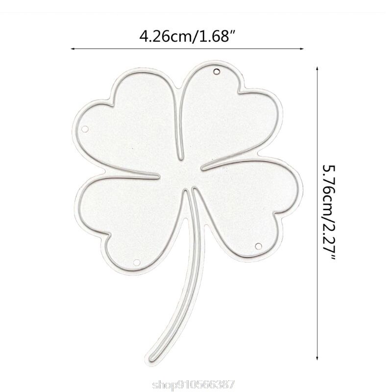Lucky clover Cutting Die Embossing Stencil Template Mold DIY Paper Art Handcraft Scrapbook Card Decor N18 20