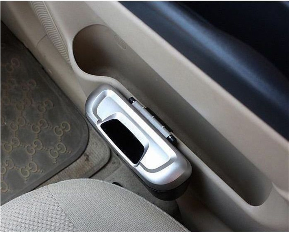 Bil søppelkasse søppel støvveske boks oppbevaringsveske biloppbevaringsveske klemme klistremerke søppelbøtte