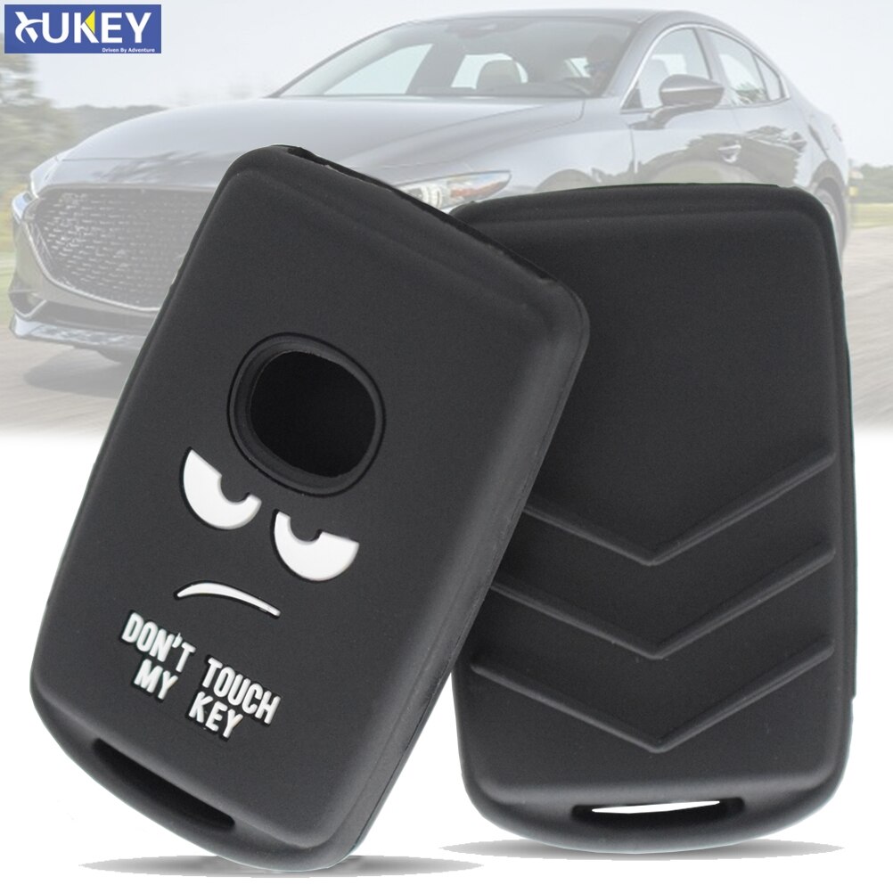 Car Remote Key Case Shell Fob Cover Skin Protector Replacement Silicone For Mazda 3 CX4 CX5 CX8 CX30 Car Accessories