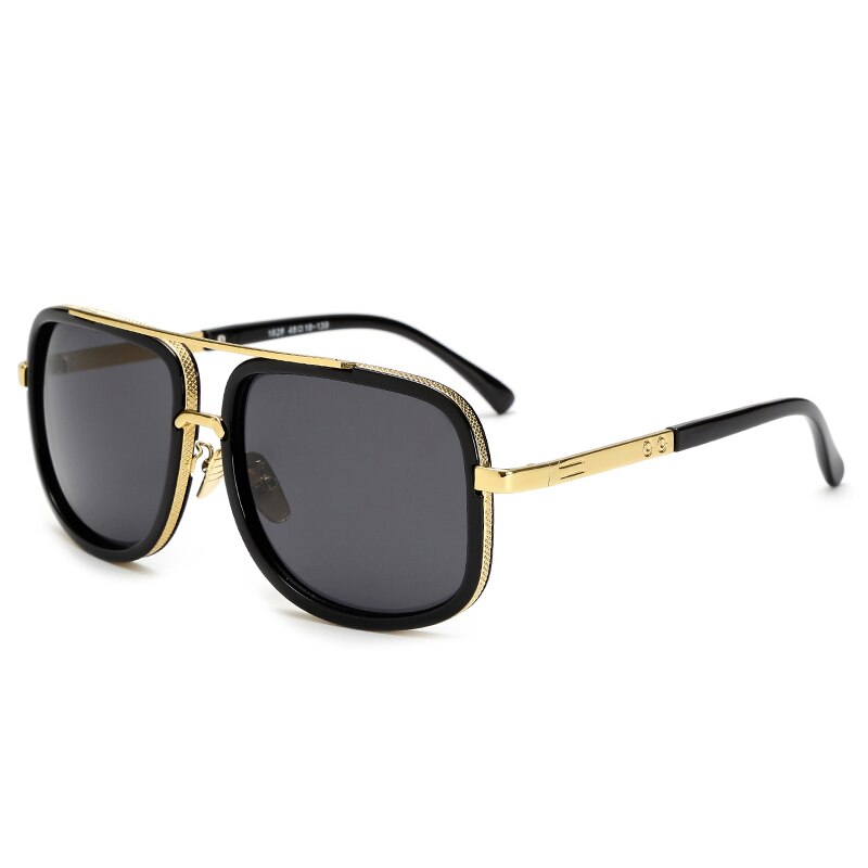 Oversized Men Mach One Sunglasses Men Luxury Brand Women Sun Glasses Square Male Retro De Sol Female Sunglasses For Men Women: 6-KP1828-C1