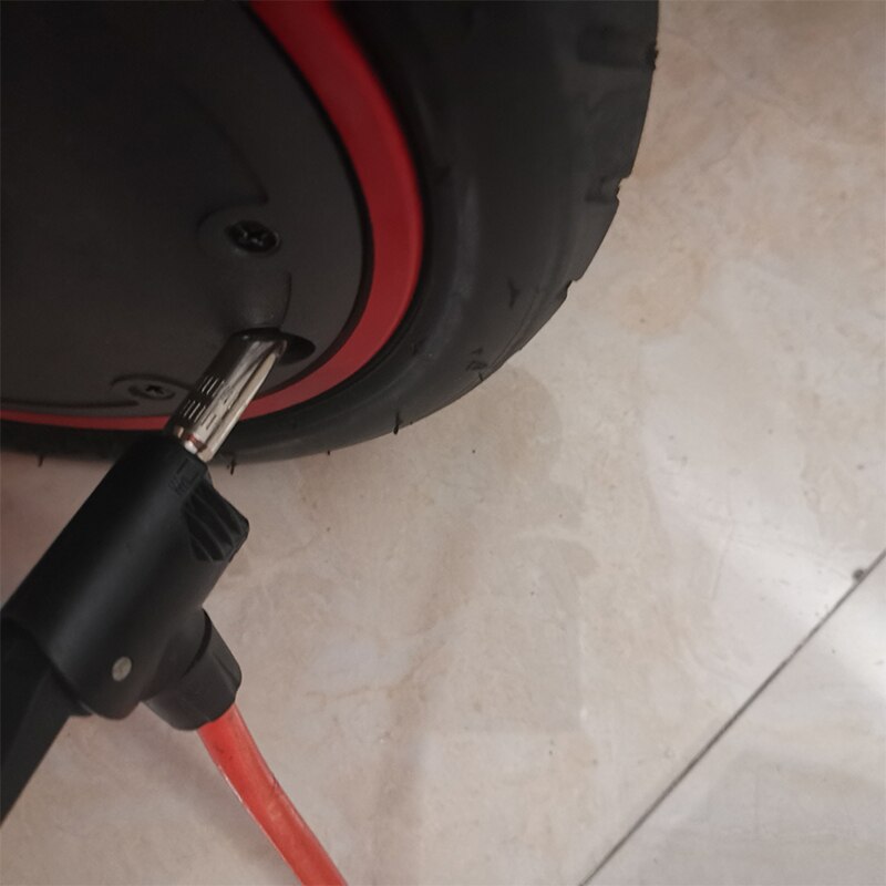 Válvula de aire de extensión para patinete eléctrico Xiaomi M365 / 1S / Pro Max G30, piezas de boquilla de neumático inflable para rueda delantera