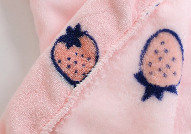 Kinderbadjas pyjama's, huiskleding, herfst en winter flanellen ouder-kind nachthemd, meisjes, jongens en kinderen