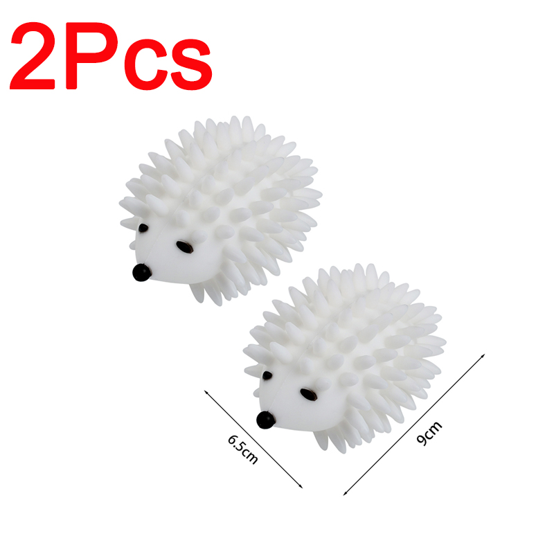 Egel Wasbal Herbruikbare Pvc Droger Ballen Haar Grijpers Voor Thuis Wasmachine Reinigingsgereedschap Drogen Wasverzachter: Donkergrijs