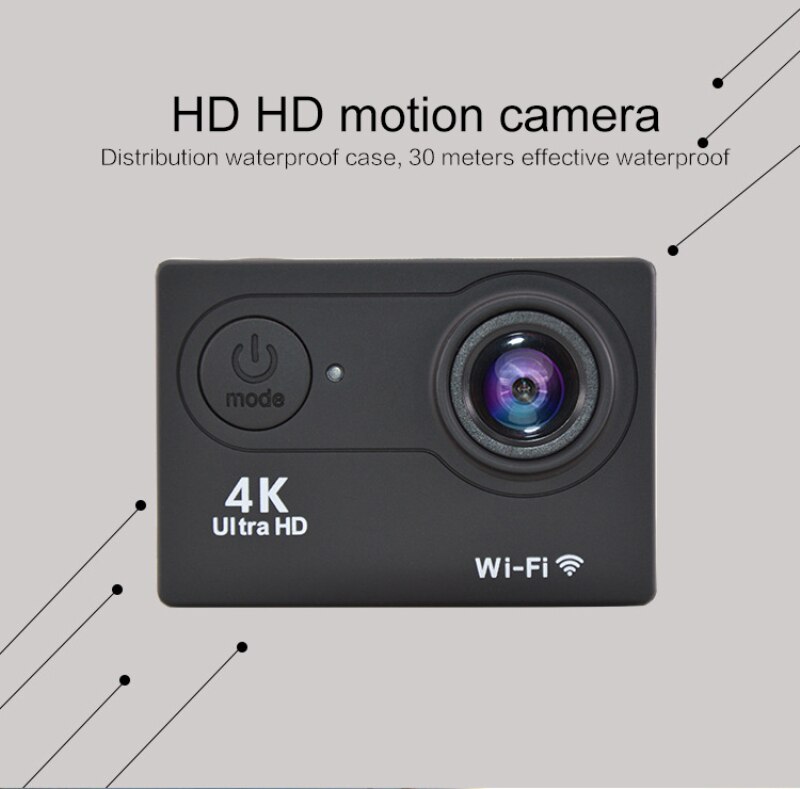 H9 Ultra Hd 4K Actie Camera 30M Waterdichte 2.0 'Scherm 1080P Camera Go Extreme Pro Cam groothoek Outdoor Rijden Recorde