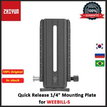 Zhiyun Officiële Quick Release 1/4 &quot;Montageplaat Voor Weebill S/Weebill Lab Gimbal Handheld Stabilizer CR110-Plate