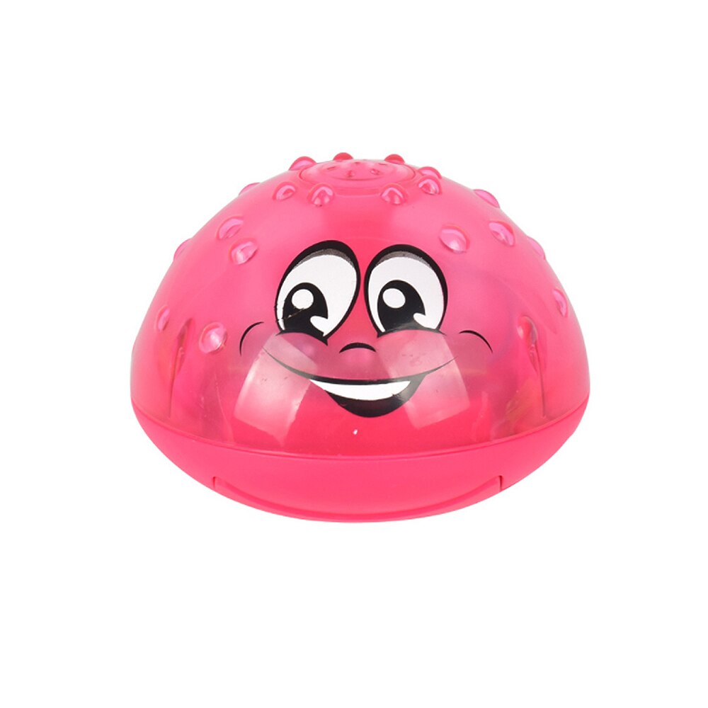 Baby Kleurrijke Badkamer Led Licht Muziek Bad Speelgoed Kinderen Baden Waterdichte Bad Speelgoed: Red