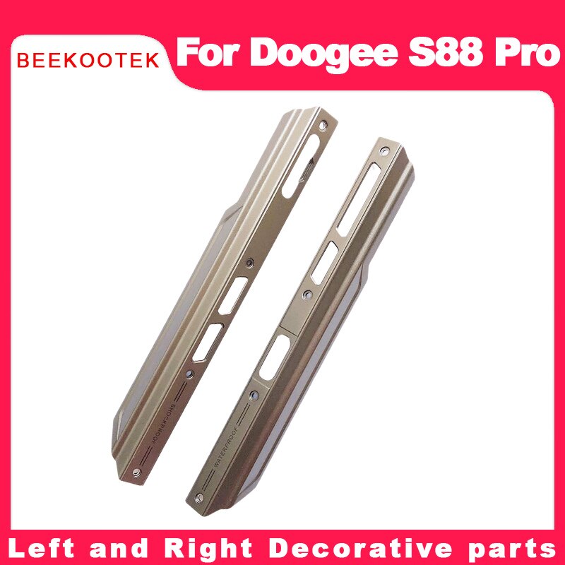 Behuizing Een Frontale Shell Midden Side Metalen Frame Behuizingen Case Midden + Power Volume Sos Knop Reparatie Onderdelen Voor doogee S88 Pro: Sidebar