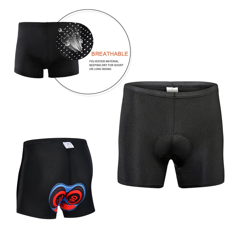 9D Gel Pad cyclisme Shorts hommes descente sous-vêtements vtt VTT pantalons courts vélo caleçons homme Biker Shorts