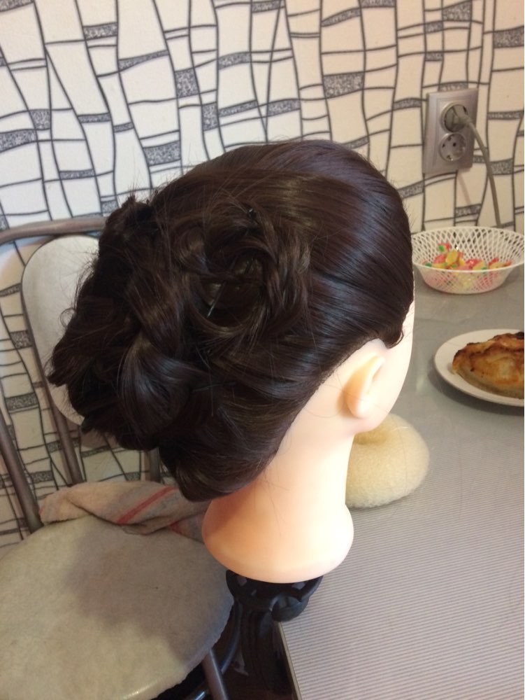 CAMMITEVER-maniquíes de pelo marrón para peluquería, maqueta de entrenamiento de maquillaje, cabeza de maniquí femenina, de práctica